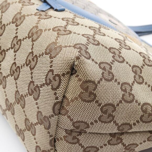 Gucci Children's Zoo Papagallo GG Canvas Tote Bag Canvas PVC Coated Canvas - Picture 5 of 6